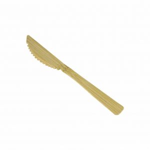 Ξύλινο μαχαίρι Bamboo 16.5cm πολύ σκληρό βιοδιασπώμενο Σετ των 100 τεμαχίων