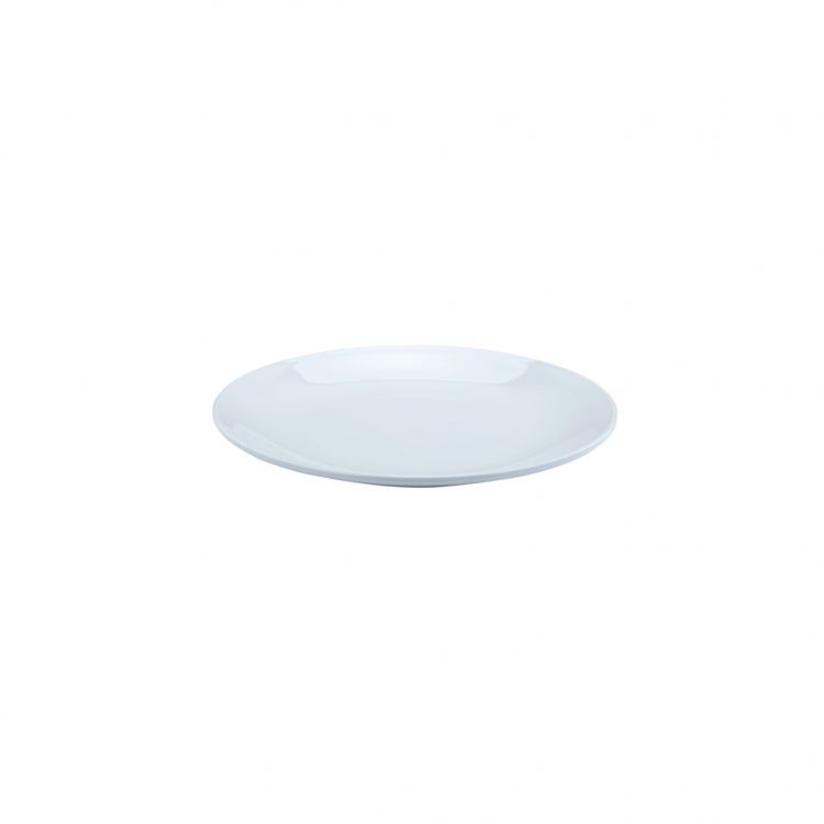 Ikona apo Πιάτο ρηχό μελαμίνης, φ21cm, 220gr, λευκό