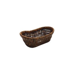 ΠΕΡΙΓΡΑΦΗ ΑΠΟ psomiera kalathi rattan oval-varkoula 22x13-5x8-5cm enisximeno buffet choice